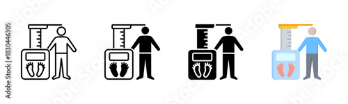 Bmi Icon, Multi Styles Icon Set