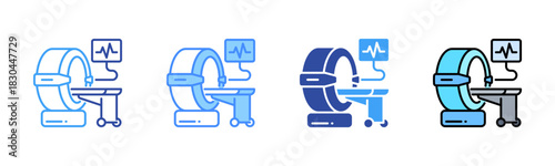 Mri Icon, Multi Styles Icon Set