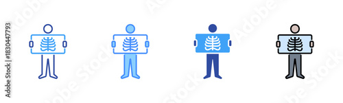 Rontgen Icon, Multi Styles Icon Set