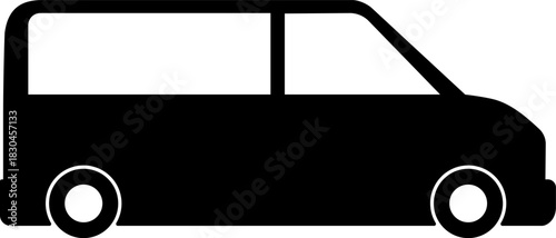 Bus icon. Vector illustration of tourist bus icon. Travel bus logo design. City bus icon design template isolated. Black School Bus Silhouette. PNG, JPG