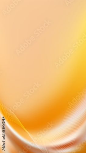 Liquid Gold and Honey Abstract Wave