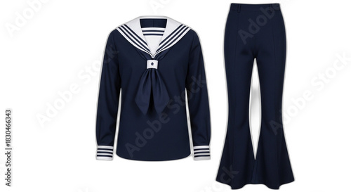 Sailor suit clothing image