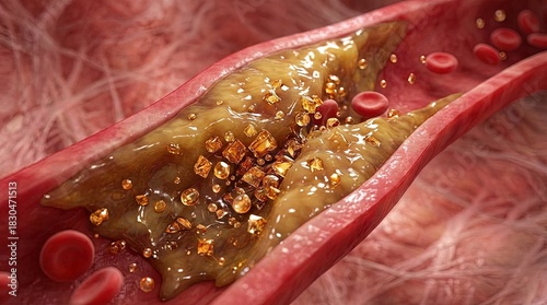 An intricate medical visual...