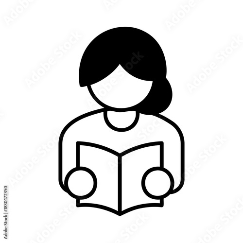 Teacher reading storybook to kids