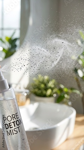 A refreshing facial mist is...