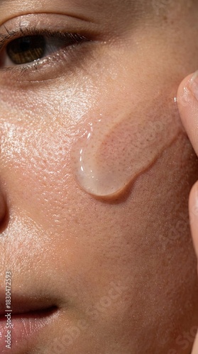A close-up captures a woman...