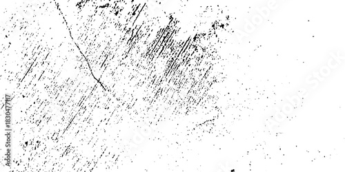 Grainy noise vector dust isolated on white transparent background. Grunge texture Distressed Effect. Grungy Background textured effect. Black and white Dust overlay paint, stroke, ink.	