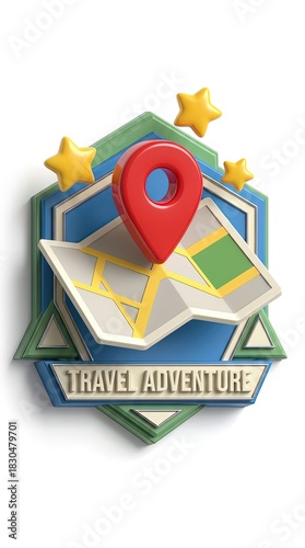 A vivid travel adventure co...