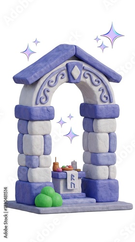 A charming, whimsically ill...