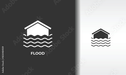 Flood Vector, Icon Or Logo Sign Isolated Symbol Illustration