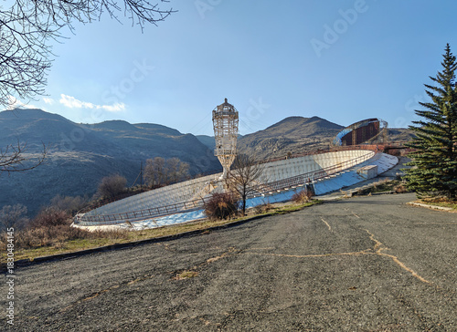 Orgov, Armenia - a piece of URSS lost in the Armenian Highlands, the ROT-54 is an optical observatory was built in the '70s and used until the fall of Soviet Union 
