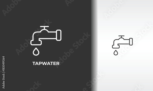 Tap Water Vector, Icon Or Logo Sign Isolated Symbol Illustration