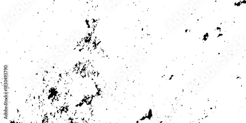 Grunge vintage white and black vector wall distressed dirty noise rust cracked pain background. messy dusty chalk splat dirt rusty noise overlay concrete wall texture background.	