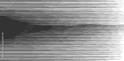 Dark gray area with horizontal white lines fading to solid dark gray abstract background