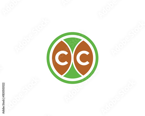 CC Logo design. CC