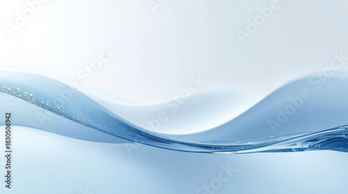 Fototapeta Naklejka Na Ścianę i Meble -  abstract blue wave background