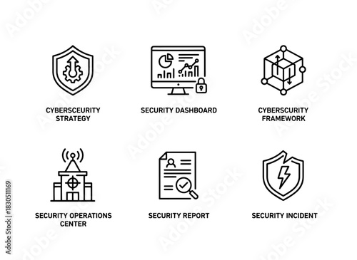 Cybersecurity Strategy Security Dashboard Cybersecurity Framework Security Operations