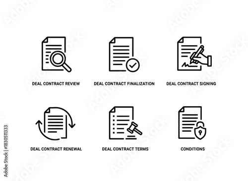 Deal Contract Review Finalization Signing Approval Document Agreement