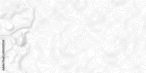 Abstract pattern with lines topographic map background. Topography and geography map grid abstract backdrop. Topographic cartography. Topographic Map. Topographic Relief.	