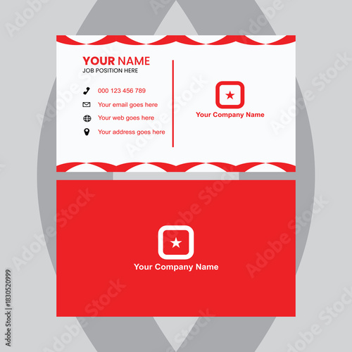 Craft a Professional Business Card Design for Your Brand with Clean Lines and Modern Look to Make Lasting Impression on Clients and Partners