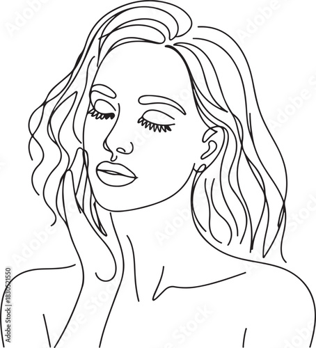 Woman Face SVG, Fashion Silhouette Cut Files, black woman face silouhette PNG