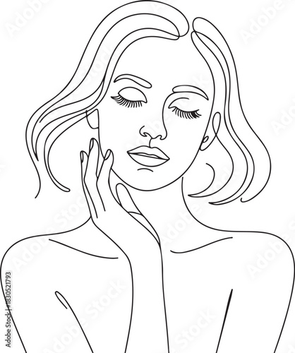 Woman Face SVG, Fashion Silhouette Cut Files, black woman face silouhette PNG