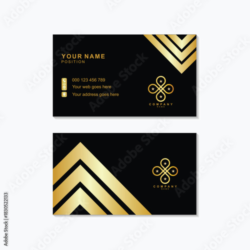 Modern business card design template offers a professional, memorable first impression for entrepreneurs and companies seeking a stylish edge today	
