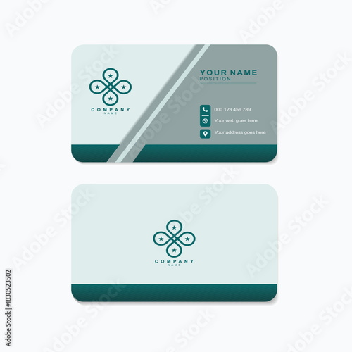 Modern business card design template offers a professional, memorable first impression for entrepreneurs and companies seeking a stylish edge today	
