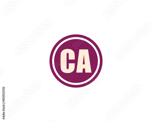 CA Logo design. CA