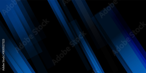 abstract blue and black are light pattern with the gradient is the with floor wall metal texture soft tech diagonal background black dark clean modern.