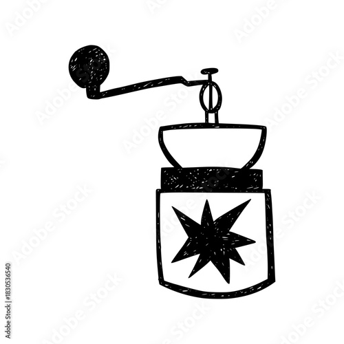 Manual coffee grinder