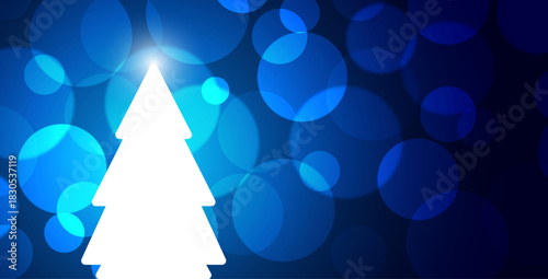 bokeh, albero di natale, luce, sorpresa, magia	
