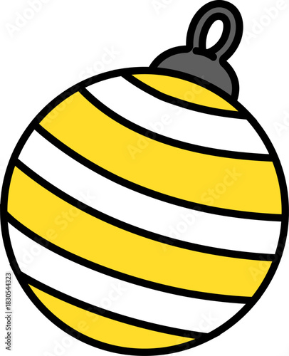 Gold Christmas Ornament