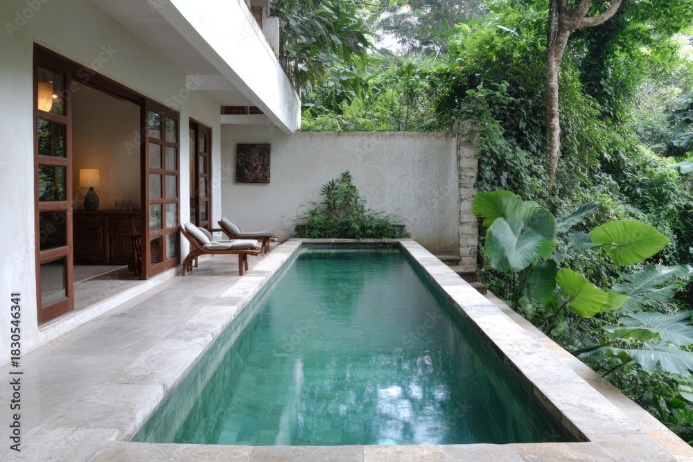 custom made wallpaper toronto digitalBeautiful Bungalow Surrounded By Jungle