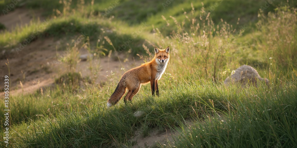 Naklejka premium Modern medical office interior designed for efficient patient flow, with clean lines and organized workstations