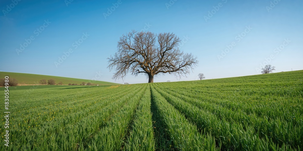Fototapeta premium Blurred supermarket shelf filled with products during quarantine, emphasizing shopping safety measures