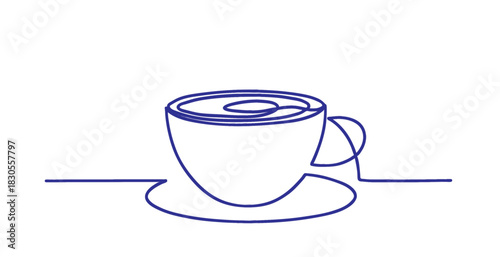 Cup line art
