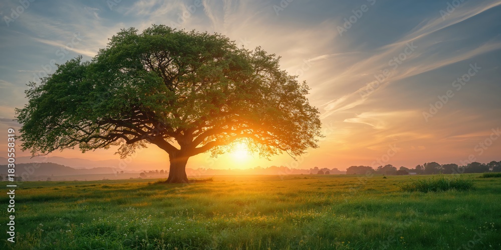 Naklejka premium A forest-lined winding path with limited visibility, serving as a scenic trail for outdoor navigation