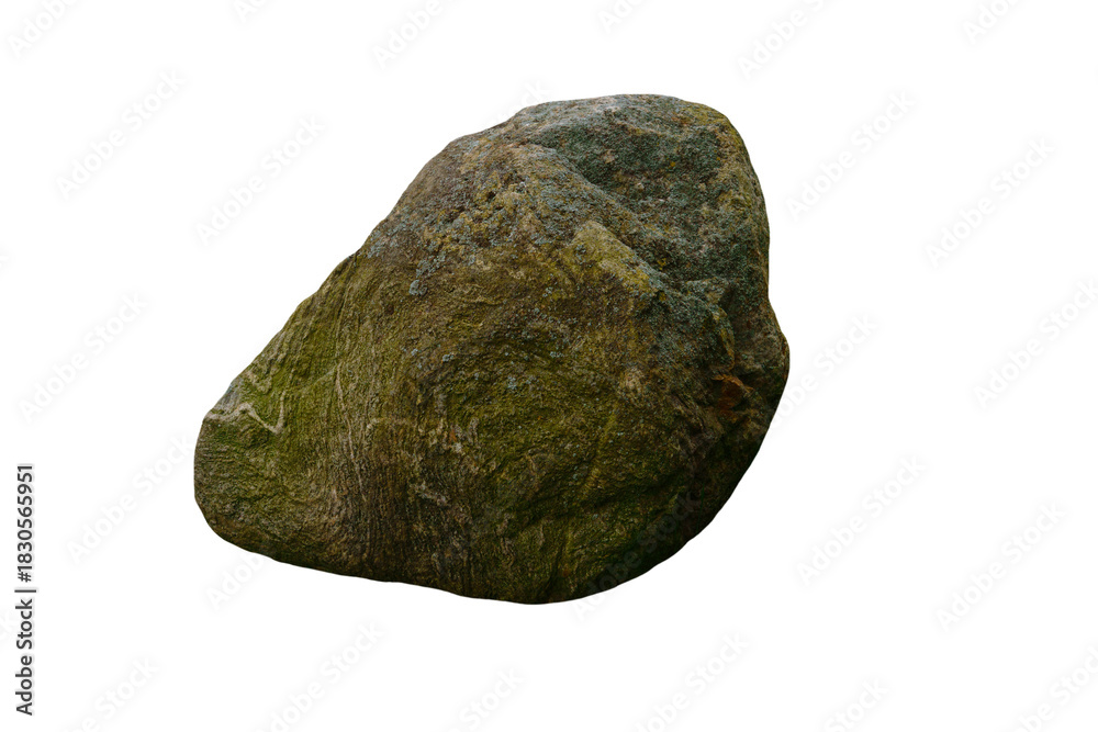 Obraz premium stone isolated on white background