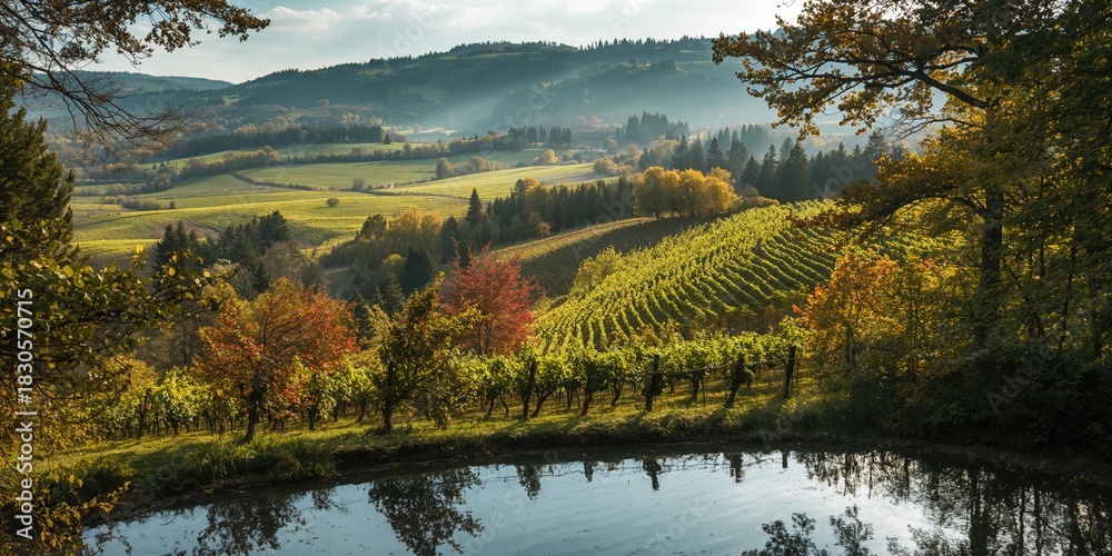 Fototapeta premium Vacuum cleaner in use by a man, cleaning a carpet indoors, emphasizing maintenance and safety, no holiday observed