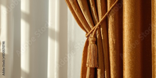 Fototapeta Naklejka Na Ścianę i Meble -  Two horses embracing in a summer meadow, emphasizing friendship and natural setting