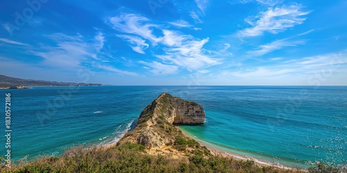 Fototapeta Naklejka Na Ścianę i Meble -  Robotic hand writing code on a computer screen, emphasizing automation in software development, Earth Day