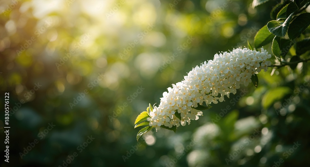Fototapeta premium Bright blue sky with clear weather and shining sun, ideal for outdoor activities
