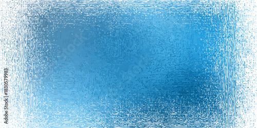 Blue Foil Texture Background with Glass Effect or sea blue glass texture. The texture appears slightly rough and diffuses light, creating a soft, blurred effect across the surface