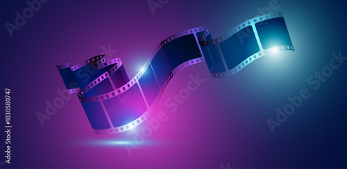 sfondo, pellicola, cinema, film, fotogrammi, rullino, spettacolo, video	
