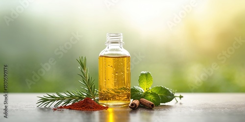 Clear glass of water on a table with shadows, used as a background for text and layout, World Water Day