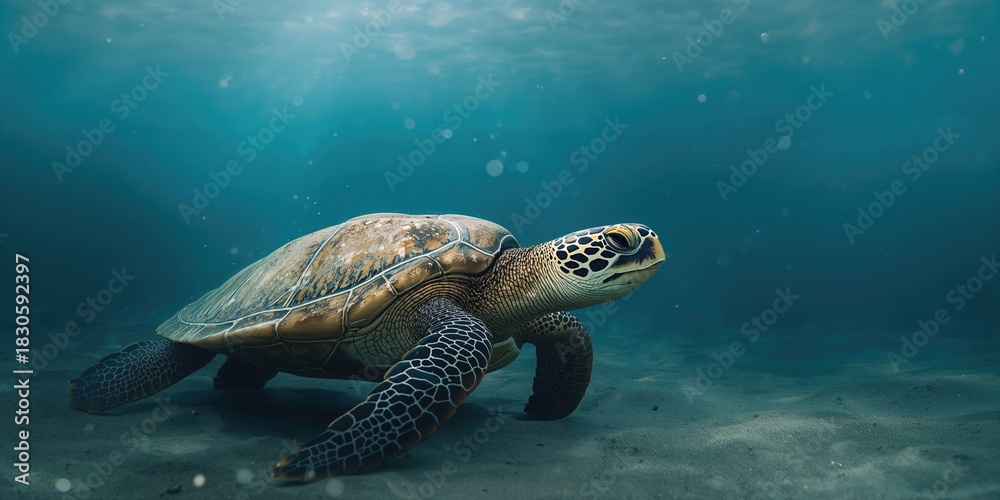 Fototapeta premium Front view of a young male near holiday presents, emphasizing seasonal gift packaging and wrapping techniques