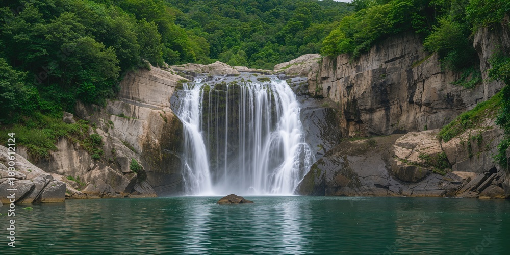 Obraz premium Office supplies arranged on a white background, suitable for layout and design projects