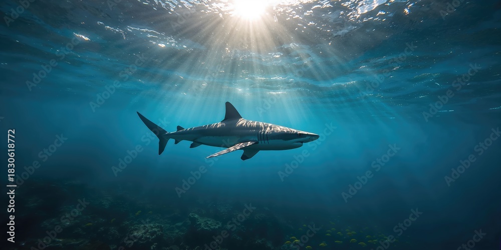 Fototapeta premium Modern airport corridor with polished floors and bright lighting, designed for efficient passenger flow, airport safety standards