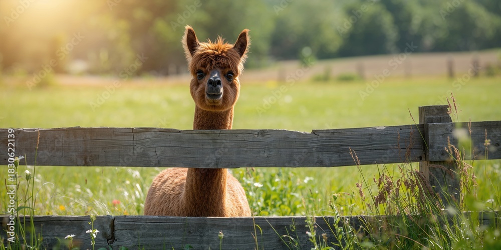 Obraz premium Modern bedroom interior with a cozy bed and narcissus flowers near a blue wall, emphasizing interior decor for seasonal change